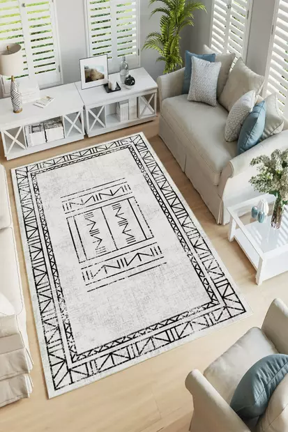 Gångmatta Conceptum W1051 Flerfärgad Polyester 80x150 cm - Små mattor och gångmattor - 8683342893343 - 2