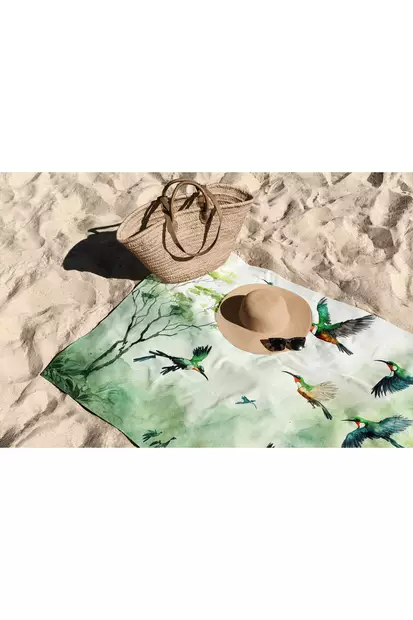 Strandhandduk Mijölnir Flerfärgad Mikrofilament 90x150 cm - Handdukar - 8684282666493 - 1