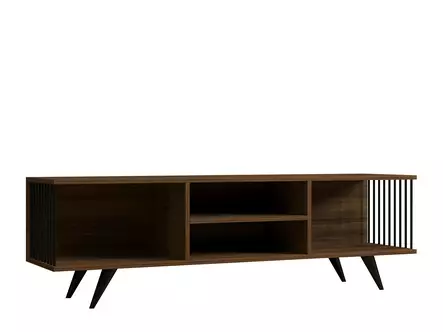 TV-bänk Hanah Home Josef Valnöt Spånskiva 160x48,6x40 cm - TV-bänkar - 8683743679003 - 1