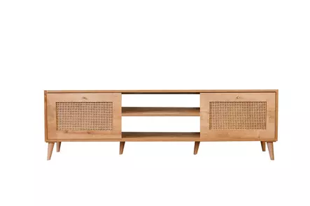 TV-bänk Hanah Home Hazeran 180 Ek Spånskiva 180x55x41 cm - TV-bänkar - 8683742868033 - 1