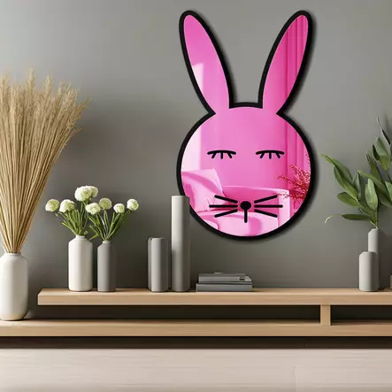 Dekorativ Spegel Wallity Rosa Plexiglas EVA 30x49 cm - Speglar - 8684283981793 - 2