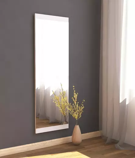 Spegel Hanah Home Azus Vit MDF 40x120x2,2 cm - Speglar - 8683743823123 - 2