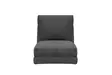 Bäddfåtölj Atelier del Sofa Taida Grå Polyester 68x60x26 cm - Bäddsoffor - 8683342560573 - 4