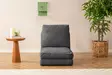 Bäddfåtölj Atelier del Sofa Taida Grå Polyester 68x60x26 cm - Bäddsoffor - 8683342560573 - 3