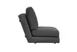 Bäddfåtölj Atelier del Sofa Taida Grå Polyester 68x60x26 cm - Bäddsoffor - 8683342560573 - 5