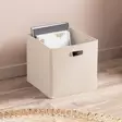 Filtkorg Aberto Design HMY6365 Cream Filt 30x30x30 cm - Förvaringslådor och korgar - 8684282435273 - 2