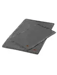 Badrumsmatta Set Mijölnir Antracit 100% Bomull 75x125 cm & 60x90 cm - Badrumsmattor och våtrumsmattor - 8683742576853 - 1