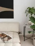 2-sits bäddsoffa Atelier del Sofa Fold Teddy 2 Cream Polyester 120x75x79 cm - Bäddsoffor - 8684282400233 - 4