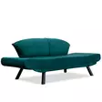 2-sits bäddsoffa Atelier del Sofa Genzo Petrolblå Tyg 177x75x87 cm - Bäddsoffor - 8681875569483 - 4