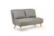 2-sits bäddsoffa Atelier del Sofa Folde Ljusgrå Polyester 120x80x79 cm - Bäddsoffor - 8683743716593 - 6