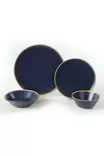 Matsservis Hermia Mörkblå Keramik 24 Delar - Serveringsfat - 8684282368083 - 6