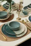 Matsservis Hermia Grön Keramik 24 Delar - Serveringsfat - 8684282992103 - 5