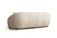 3-sits soffa Atelier del Sofa Napoli Cream Bouclé Polyester 230x94x75 cm - Soffor - 8683342961813 - 1