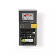 Battery Tester | 9V - AA - AAA - Button Cell - C - D | Svart - Batteriladdare för uppladdningsbara batterier - 5412810306893 - 1