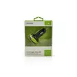 Billaddare 3-Utgångar 6 A 2 x USB / Micro USB Svart/Grön - Bilbatteriladdare - 8717534026063 - 80