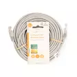 CAT5e nätverkskabel | U/UTP | RJ45 hane | RJ45 hane | 15.0 m | Rund | PVC | Grå | Label - Dator och nätverk - 5412810428113 - 66
