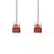 CAT6 Nätverkskabel | RJ45 hane | RJ45 hane | S/FTP | 10.0 m | Rund | LSZH / PVC | Vit | Kartong med fönster - Dator och nätverk - 5412810302253 - 10