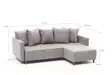 Hörnbäddsoffa Atelier del Sofa Aydam Cream Polyester 215x150x80 cm - Soffor - 8683342169363 - 7