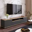 TV-bänk Hanah Home Fr7 Aa Furu Antracit Spånskiva 180x44,6x44,5 cm - TV-bänkar - 8683342403993 - 2