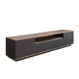 TV-bänk Hanah Home Fr7 Aa Furu Antracit Spånskiva 180x44,6x44,5 cm - TV-bänkar - 8683342403993 - 6