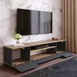 TV-bänk Hanah Home Fr7 Aa Furu Antracit Spånskiva 180x44,6x44,5 cm - TV-bänkar - 8683342403993 - 5