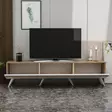 TV-bänk Hanah Home Valentina Vit Spånskiva 180x42x35 cm - TV-bänkar - 8683743678433 - 4
