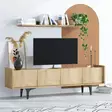 TV-bänk Hanah Home Cursa Safir Ek Spånskiva 150x57x40 cm - TV-bänkar - 8683342978873 - 1
