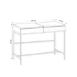 Sminkbord Hanah Home Linda Ek Spånskiva 100x45x75 cm - Toalettbord - 8682870655973 - 5