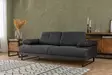 2-sits bäddsoffa Atelier del Sofa Mustang Antracit Polyester 199x99x83 cm - Bäddsoffor - 8683342766623 - 2