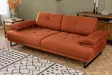 3-sits bäddsoffa Atelier del Sofa Mustang Orange Polyester 239x99x83 cm - Bäddsoffor - 8683342766593 - 6