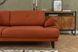 3-sits bäddsoffa Atelier del Sofa Mustang Orange Polyester 239x99x83 cm - Bäddsoffor - 8683342766593 - 9