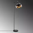 Golvlampa Opviq Y?ldo Svart Koppar Metall 30 x 17 cm 120 cm - Golv- och bordslampor - 8681875502763 - 4