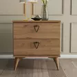 Sängbord Hanah Home Versa Ce 3632 Ek Spånskiva 52x55,1x45 cm - Nattduksbord - 8683342214803 - 2