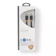 Digital Audio Kabel | RCA Hane | RCA Hane | Guldplaterad | 2.00 m | Rund | PVC | Antracit | Låda - Ljudkablar - 5412810265213 - 66