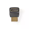 HDMI Adapter | HDMI Kontakt | HDMI Utgång | Guldplaterad | Vinklat 270° | ABS | Svart | 1 st. | Låda - Videokontakter och pluggar - 5412810289943 - 30