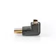 HDMI Adapter | HDMI Kontakt | HDMI Utgång | Guldplaterad | Vinklat 270° | ABS | Svart | 1 st. | Låda - Videokontakter och pluggar - 5412810289943 - 15