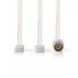 Innomhusantenn | Passiv | FM | Mottagningsområde: 0-15 km | Förstärkning: 0 dB | ABS | Vit - Antennkablar - 5412810297993 - 10