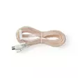 Innomhusantenn | Passiv | FM | Mottagningsområde: 0-15 km | Förstärkning: 0 dB | ABS | Vit - Antennkablar - 5412810297993 - 75