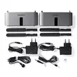 Trådlöst HDMI sändare | Wi-Fi | 5.15 - 5.85 MHz | 100.0 m (siktlinje) | Maximal upplösning: Full HD 1080p | 6.75 Gbps | IR retur funktion | ABS | Antracit - Videoförlängare och repeatrar - 5412810410453 - 75