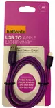Lightining MFI kaapeli 1M lila p=C3=A4=C3=A4kuva=20 - Blixtkablar - 5054277150673 - 1