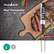 Kötttermometer | Temperaturinställning | LCD-skärm | 0 - 110 °C | Silver / Svart - Nedis produkter - 5412810311903 - 5