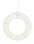 Metallikranssi Karo 480 led  38cm - Ljussmycken och ljusfigurer - 6435200297983 - 2