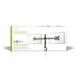 Skärm Fäste | 2 Skärmar | 15 - 32 " | 75x75 / 100x100 | Fullständigt justerbar - Bildskärmsstativ - 5412810419203 - 66