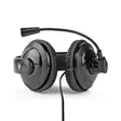 PC headset | Over-Ear | Stereo | 1x 3.5 mm / 2x 3.5 mm | Vikbara Mikrofon | Svart - Nedis produkter - 5412810415373 - 35