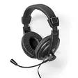 PC headset | Over-Ear | Stereo | 1x 3.5 mm / 2x 3.5 mm | Vikbara Mikrofon | Svart - Nedis produkter - 5412810415373 - 41