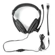 PC headset | Over-Ear | Stereo | 1x 3.5 mm / 2x 3.5 mm | Vikbara Mikrofon | Svart - Nedis produkter - 5412810415373 - 75