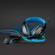 Gaming Combo Kit | 3-i-1 | Headset, mus och musmatta | Blå / Svart - Spelprodukter - 5412810315253 - 10