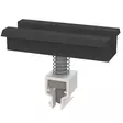 Railock Clickfix svart mittfäste för solpaneler med en ramhöjd på 30mm - Panelställ och fästen - 6438014357973 - 1