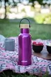Dricksflaska stål 0,5L Rosa Bandet - Vattenflaskor - 6435200282323 - 2