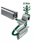SL Rack DFalzPro takfäste med vertikal söm - Panelställ och fästen - 4262355110643 - 3